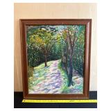 Eric Ealdama Oil Painting ï¿½Hayes Arboretumï¿½