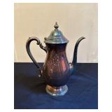 Camille International Silver Company Coffee Pot