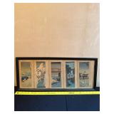 Framed Collection of Japanese Woodblock Prints