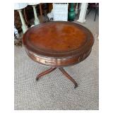 Mahogany Side Table with Drawer