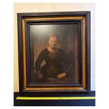 Reproduction of ï¿½Young Girl at Open Half Door'