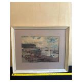 Painting ï¿½Morning at Ephraim Harborï¿½ by Mac Fisher