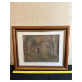 George Herbert Baker Framed Painting of Midwest