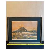 Richard Slater Signed Print 94/275, Framed