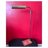 Adjustable Height Brass Floor Lamp