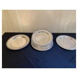 Wilcox Silver Plated Decorative Plates, Set of 8
