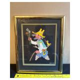 Framed Signed Artwork by Obican