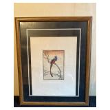 Framed Artwork Signed by Mary Louise Shepard