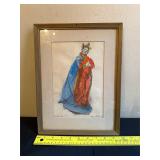 Framed Artwork with Artist Signature