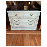 Fancher Wooden Dresser With Decorative Handles