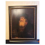 Print of ï¿½Portrait of an Old Manï¿½ by Rembrandt