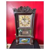 C & L C Ives Patent Brass Eight-Day Clock