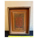 Framed Coat of Arms Artwork with Custom Label