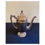 Gregg Silver Co. EPC Silver-Plated Teapot