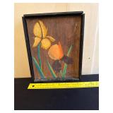 Floral Painting by A. Cartmill, 1975