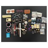 Mixed Lot of Jewelry, Watches, and Accessories