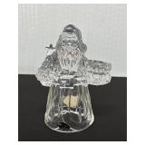 Lead Crystal Santa Claus