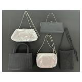 Lot of Five Handbags