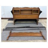 Wooden Full-Size Bed Frame