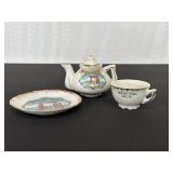 Buena Park California Miniature Tea Set