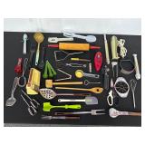 Collection of Assorted Kitchen Tools and Utensils