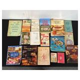 Collection of Vintage Recipe and Cookbooks
