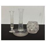 Collection of Four Glass Decorative Pieces