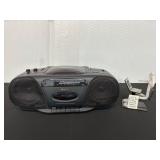 GPX CD Boom Box with Figurine Stand