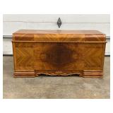 Lane Cedar Hope Chest with Veneer Design
