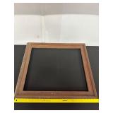 Rectangular Wooden Frame with Natural Finish