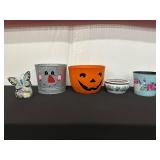 Collection of Four Decorative Flower Planters