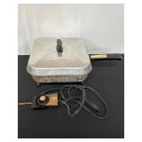 Vintage Electric Skillet with Temperature Control