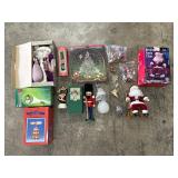 Assorted Christmas Decorations and Ornaments Lot