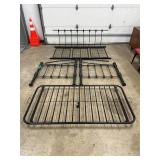 Black Metal Day Bed Frame