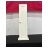 White Wooden Cabinet with Single Door