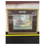 Framed Landscape Painting