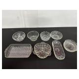 Collection of Eight Assorted Glass Dishes & Bowls