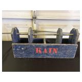 Wooden Industrial Crate With ï¿½Kainï¿½ Stencil