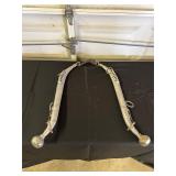 Pair of Vintage Metal Horse Harness Hames