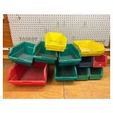 Set of 11 Plastic Hardware Organizers