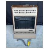Heater With Wood Grain Finish