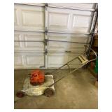 Vintage Moto Mower Push Lawn Mower w 3 HP Engine