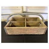 Vintage Pepsi-Cola Wooden Beverage Case