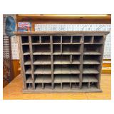Wooden Cubby Storage Shelf Unit