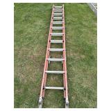 Werner 24 ft Extendable Fiberglass Ladder