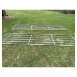 Two Metal Livestock Gates