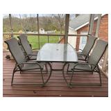 Outdoor Patio Table With Four Chairs