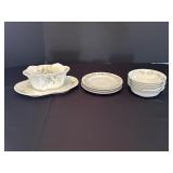 Floral Pattern Fine China Set