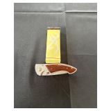 Browning Folding Knife with Wood Handle and Box