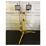 Yellow Dual Halogen Work Light
